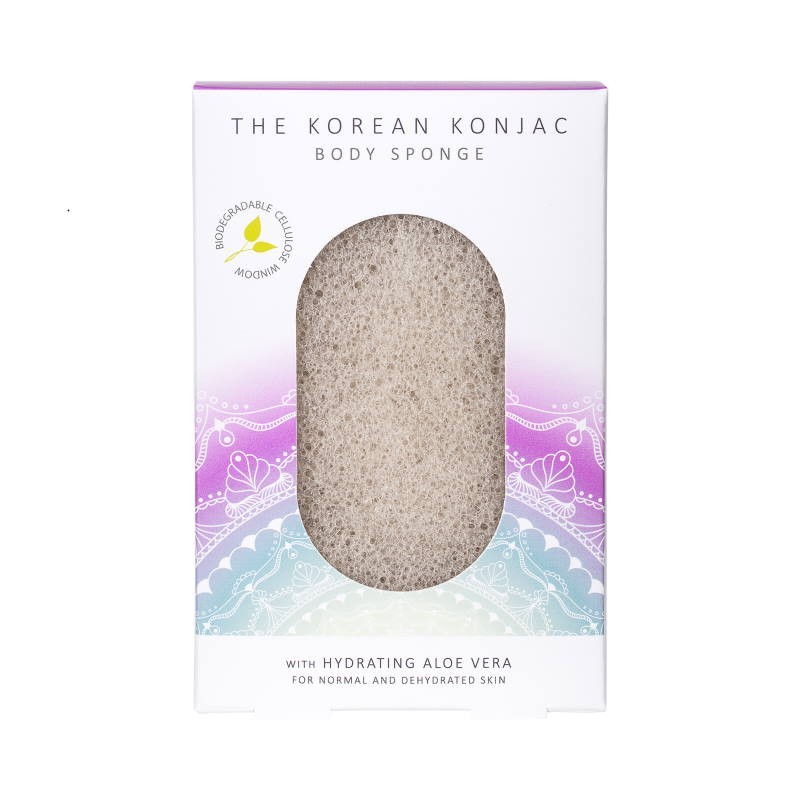 Mandala Konjac Body Sponge Aloe Vera