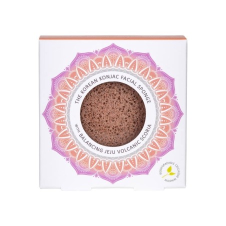 Mandala Konjac Facial Sponge Jeju Scoria