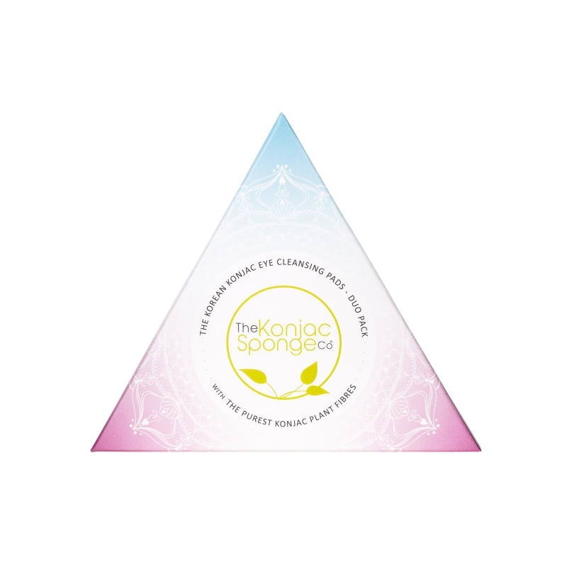 Pure Konjac Eye Cleansing Pad duo