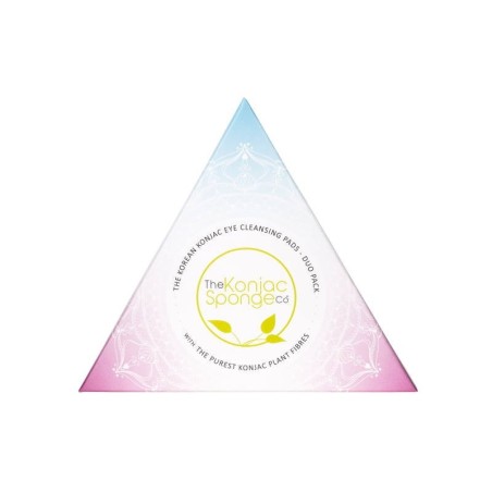 Pure Konjac Eye Cleansing Pad duo